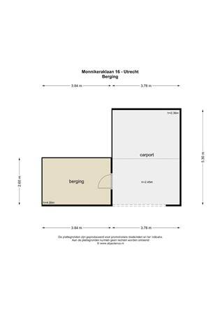 Monnikeraklaan 16, 3544 TG Utrecht - 