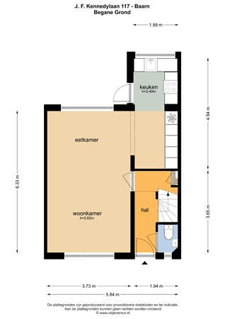 J.F. Kennedylaan 117, 3741 ED Baarn - 