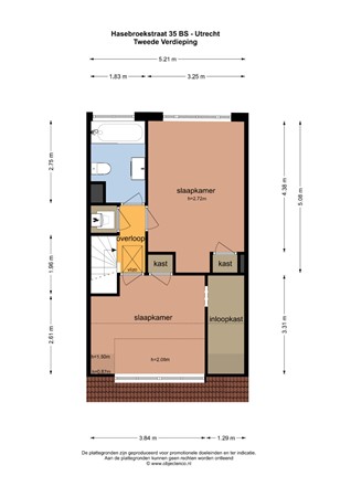 Hasebroekstraat 35BS, 3532 GK Utrecht - 