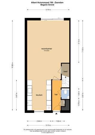 Albert Huismanpad 198, 1502 EK Zaandam - 