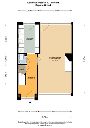 Kouwerplantsoen 10, 3571 LS Utrecht - 