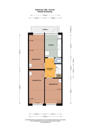 Griftstraat 3BS, 3572 GM Utrecht - 