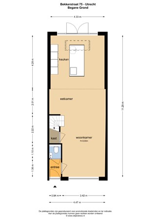 Bekkerstraat 75, 3572 SC Utrecht - 