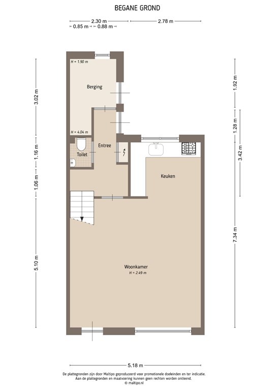 mediumsize floorplan