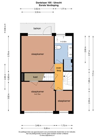 Dantelaan 105, 3533 VC Utrecht - 
