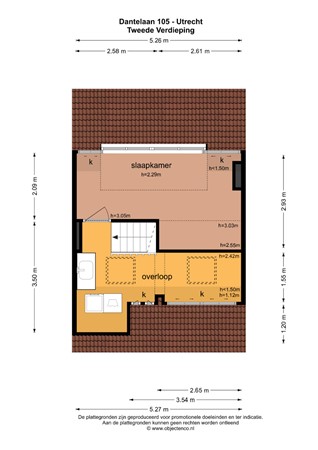 Dantelaan 105, 3533 VC Utrecht - 