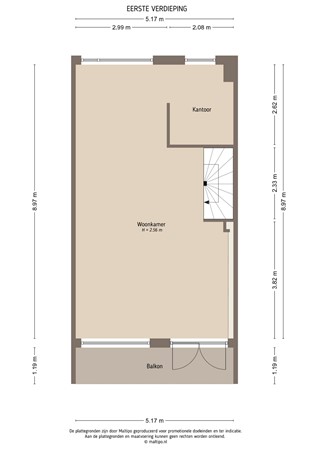 De Vooysplantsoen 58, 3571 ZS Utrecht - 