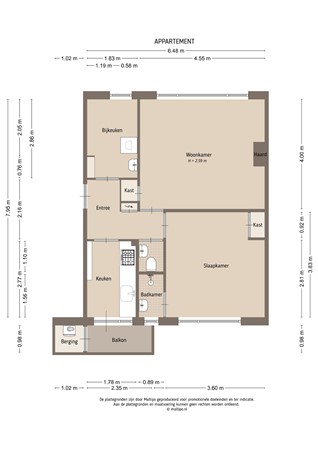 Homeruslaan 13-1, 3581 MB Utrecht - 
