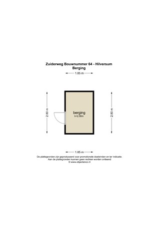 Zuiderweg BNR. 64, 1221 HH Hilversum - 