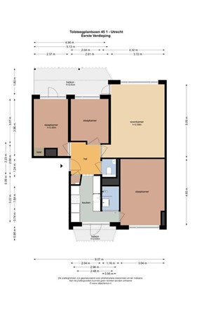 Tolsteegplantsoen 45-1, 3523 AN Utrecht - 