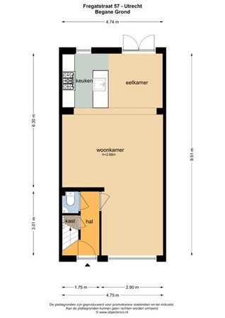 Fregatstraat 57, 3534 RB Utrecht - 