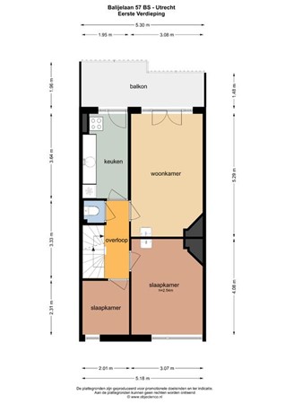 Balijelaan 57BS, 3521 GM Utrecht - 