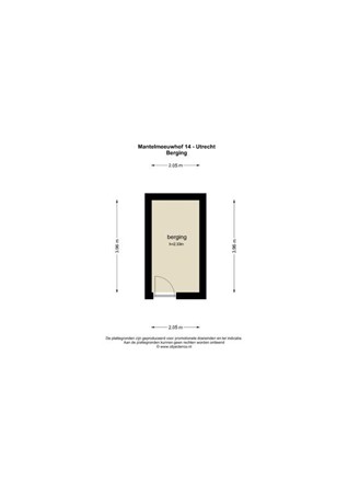 Mantelmeeuwhof 14, 3582 DN Utrecht - 