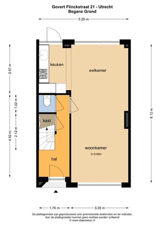 Govert Flinckstraat 21, 3583 RK Utrecht - 