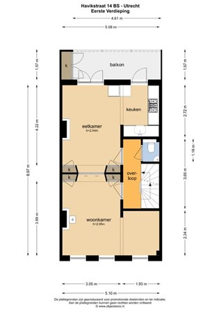 Havikstraat 14BS, 3514 TP Utrecht - 