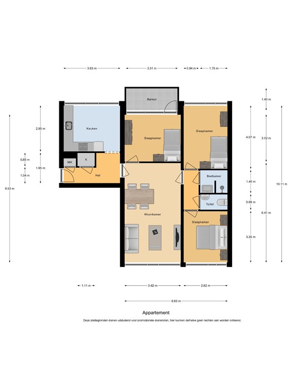 mediumsize floorplan