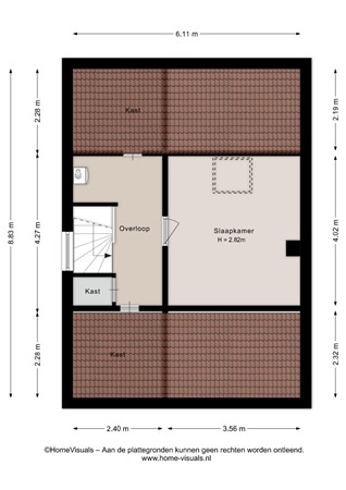 Poolster 6, 7782 ST De Krim - Tweede verdieping - 2D.jpg