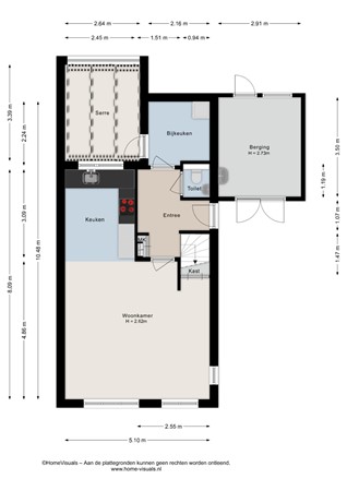 Gerrit Woltersomstraat 5, 7742 KG Coevorden - Begane grond - 2D.jpg