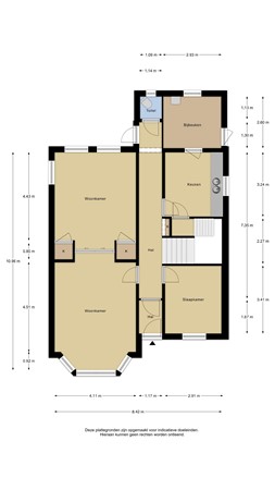 Dorpsstraat 47, 2396 HC Koudekerk aan den Rijn - Dorpsstraat_47_begane_grond.jpg