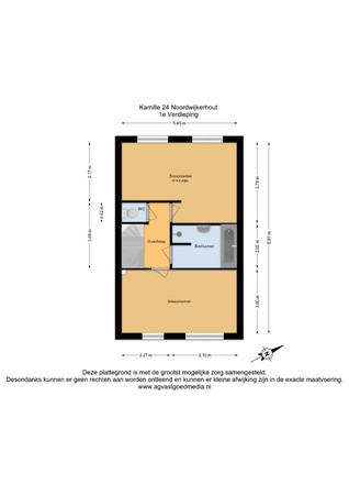 Kamille 24, 2211 MX Noordwijkerhout - 1e Verdieping - 2D.jpg
