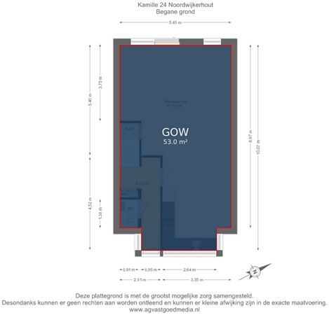 Kamille 24, 2211 MX Noordwijkerhout - Begane grond - markings.jpg