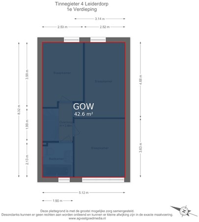 Tinnegieter 4, 2353 XB Leiderdorp - 1e Verdieping - markings.jpg