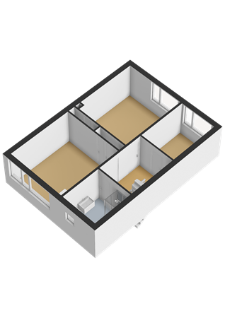 Bateweg 46, 2481 AN Woubrugge - 1e Verdieping - 3D.png