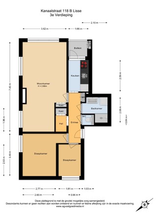 Kanaalstraat 118B, 2161 JS Lisse - 3e Verdieping - 2D.jpg