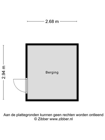 Floorplan - Molenstraat 55A, 4233 ER Ameide