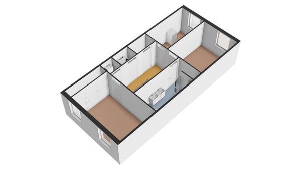 Floorplan - Kuyperstraat 70, 3404 HN IJsselstein