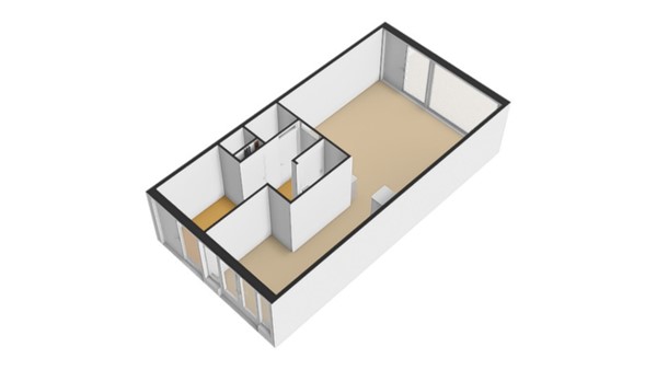 Floorplan - Kuyperstraat 70, 3404 HN IJsselstein