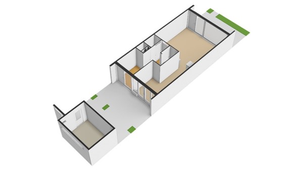 Floorplan - Kuyperstraat 70, 3404 HN IJsselstein