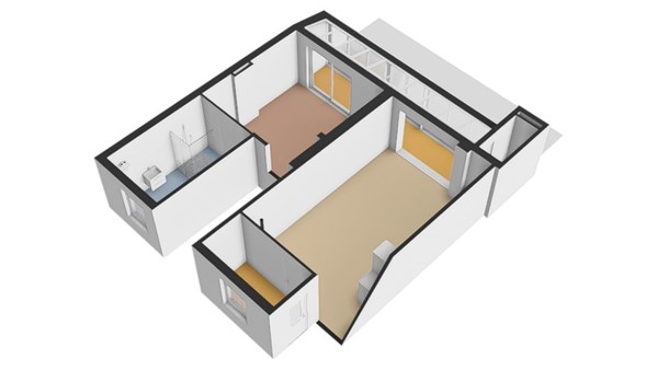 Floorplan - Walkade 24, 3401 DS IJsselstein