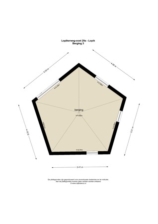 Floorplan - Lopikerweg Oost 29A, 3411 JA Lopik
