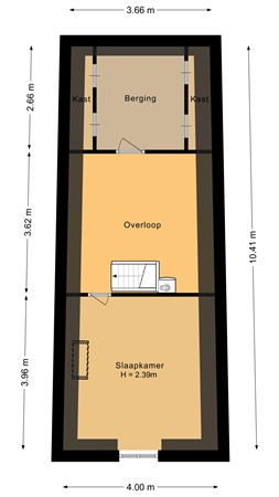 Singel 19, 3861 AD Nijkerk - Tweede verdieping - 2D.jpg