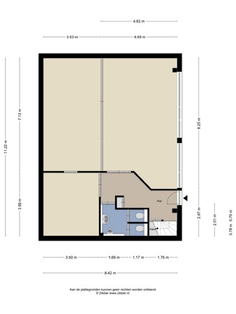 Middelerf 12, 3851 SP Ermelo - 187804108_1671233_midde_begane_grond_first_design_20260716_afb874.jpg