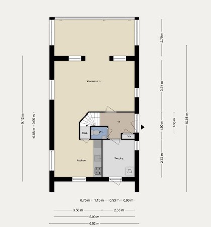 Schuitenzand 10, 8754 HK Makkum - bg plattegrond SZ10.JPG