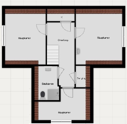 Langezand 45, 8754 HR Makkum - 1ste verdieping plattegrond LZ45.jpg