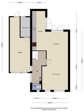 Friezenburg 41, 8702 AD Bolsward - 186477283_1653563_friez_begane_grond_first_design_20260604_00d75b.jpg