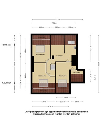 Karel Doormanlaan 74, 2283 AV Rijswijk - VERKOOP Plattegrond 1e etage.jpg