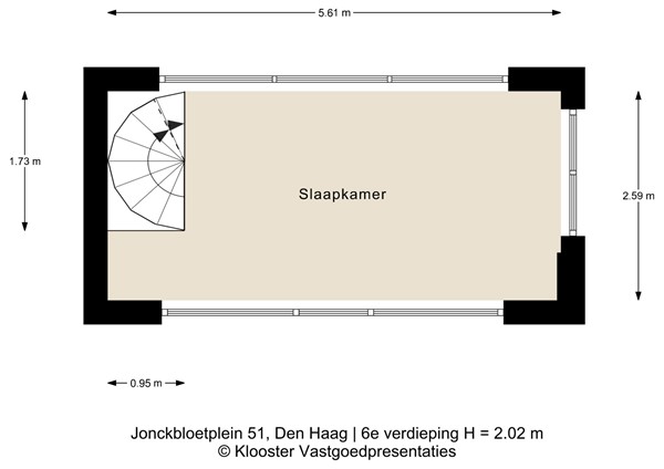 Jonckbloetplein 51, 2523 AT Den Haag - PlattegrondenJonckbloetplein 51_6e verdieping.jpg
