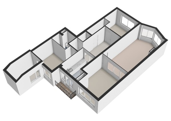 Copernicuslaan 8, 2561 VH Den Haag - Copernicuslaan 8_1e verdieping_3D.jpg