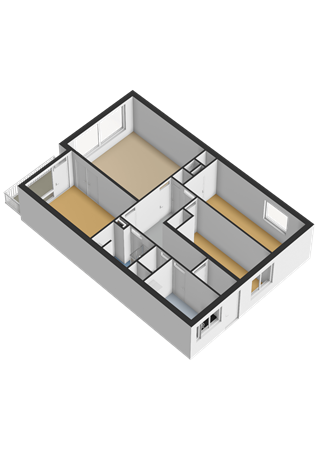 Zwedenburg 166, 2591 BK Den Haag - Plattegrond Zwedenburg 166 6e - 3D.png