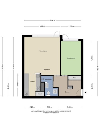 Floorplan - Midscheeps 9, 1034 TD Amsterdam