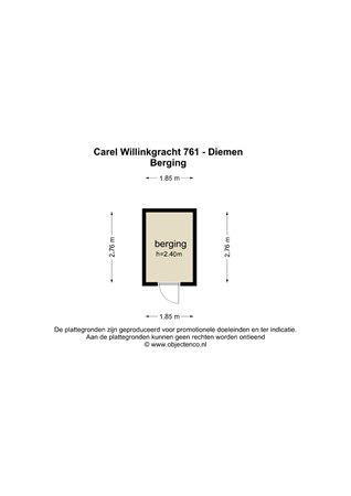 Medium property photo - Carel Willinkgracht 761, 1112 ZK Diemen
