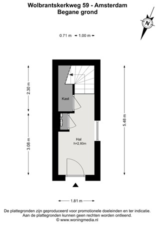 Wolbrantskerkweg 59, 1069 CL Amsterdam - Wolbrantskerkweg 59 - Amsterdam - Begane_grond - 2D.jpg