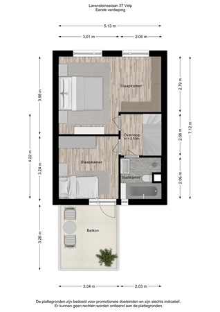 Larensteinselaan 37, 6882 CV Velp - Eerste verdieping - 2D.jpg