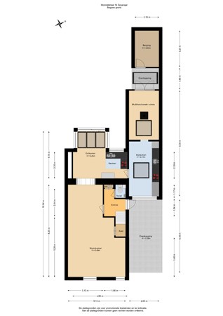 Monnetstraat 14, 6904 LS Zevenaar - Begane grond - 2D.jpg