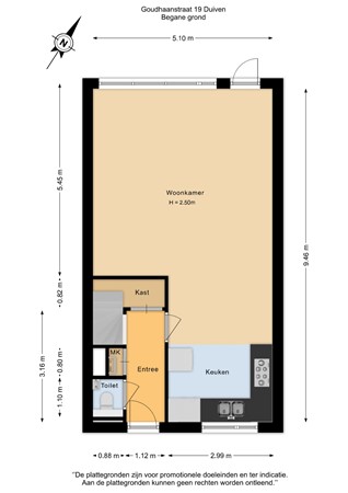 Goudhaanstraat 19, 6921 KB Duiven - Begane grond - 2D.jpg