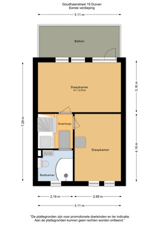 Goudhaanstraat 19, 6921 KB Duiven - Eerste verdieping - 2D.jpg
